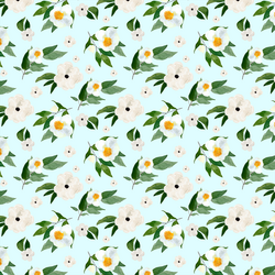 Small Spring Blooms in Spring Breeze