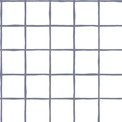 Windowpane in Dove on White