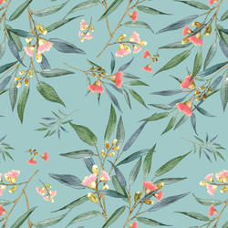 Banksia in Pacific Blue