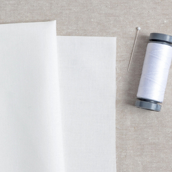Quilting Cotton in Non Optic White