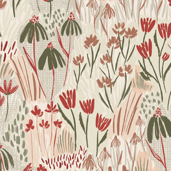 Large Forest Floral in Holly