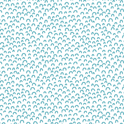 Doodle in Lagoon on White