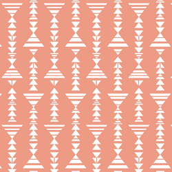 Little Tribal Stripe in Grapefruit