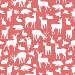 Forest Friends in Poppy