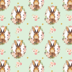 Little Bunny Love in Soft Moss
