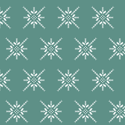 Snowflake Stitch in Agate