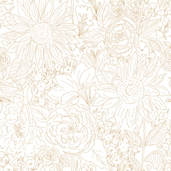 Paperie in Golden Girl on White