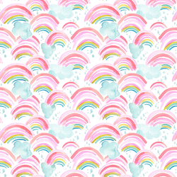 Rainbow Showers in Spring