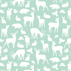 Forest Friends in Mint