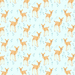 April Fawn in Aqua Sky