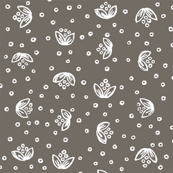 Scatter Floral in Stone