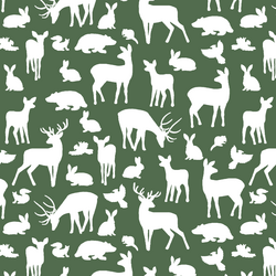 Forest Friends in Kale