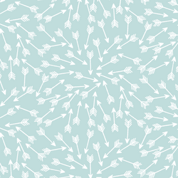 Arrows in Glacier Blue