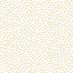 Doodle in Honey on White