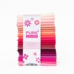 Pure Solids Half Yard Bundle in Blossoming