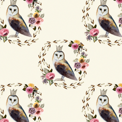 Cambridge Owl in Ivory