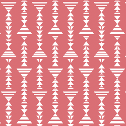 Little Tribal Stripe in Dahlia