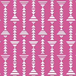 Little Tribal Stripe in Petunia