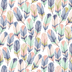 Feathers in Mariner Glimmering Shores