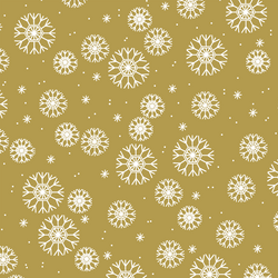 Snowflakes in Gold