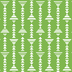 Little Tribal Stripe in Greenery