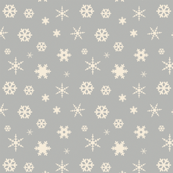 Winter Snowfall in Gray
