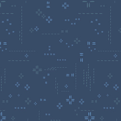 Decostitch Elements in Indigo Sky