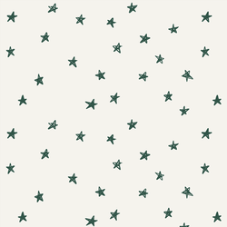 Stars in Pine Needle on Bone