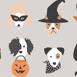 Large Halloween Pups in Pumice