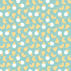 Chickies in Teal