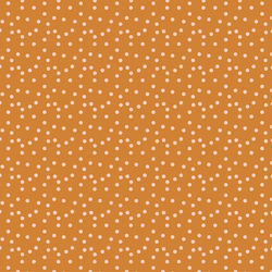 Peach Polka Dots in Golden Sun