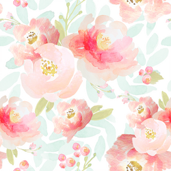 Plush Floral in Sweet Pea