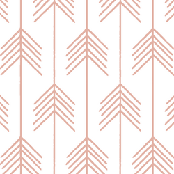 Vanes in Quartz on White
