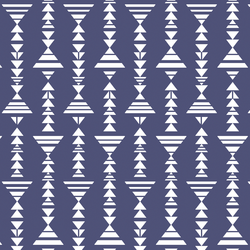 Little Tribal Stripe in Indigo