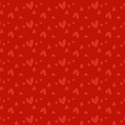Hearts Aflutter in Red
