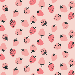 Strawberries in Pink Sugar