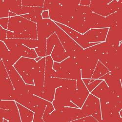 Star Charts in Geranium