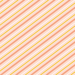 Summer Stripe in Sunrise Pink