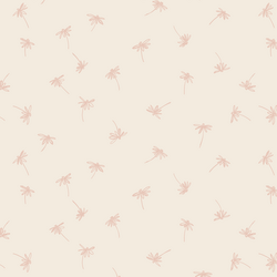 Ditsy Daisy in Ballet Pink on Egret