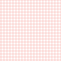 Gingham Check in Powder Pink