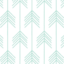 Vanes in Aloe on White