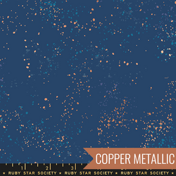 Speckled in Metallic Bluebell