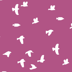 Flock Silhouette in Azalea