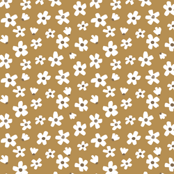 Large Daisy Garden in Toffee