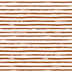 Watercolor Stripes in Cinnamon