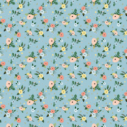 Harbour Florals in Blue