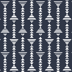 Little Tribal Stripe in Eclipse