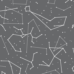 Star Charts in Charcoal