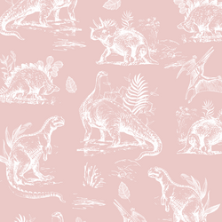 Dinosaurs in Blush