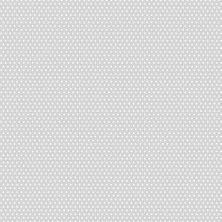 Small Winter Dot in White on Silver
